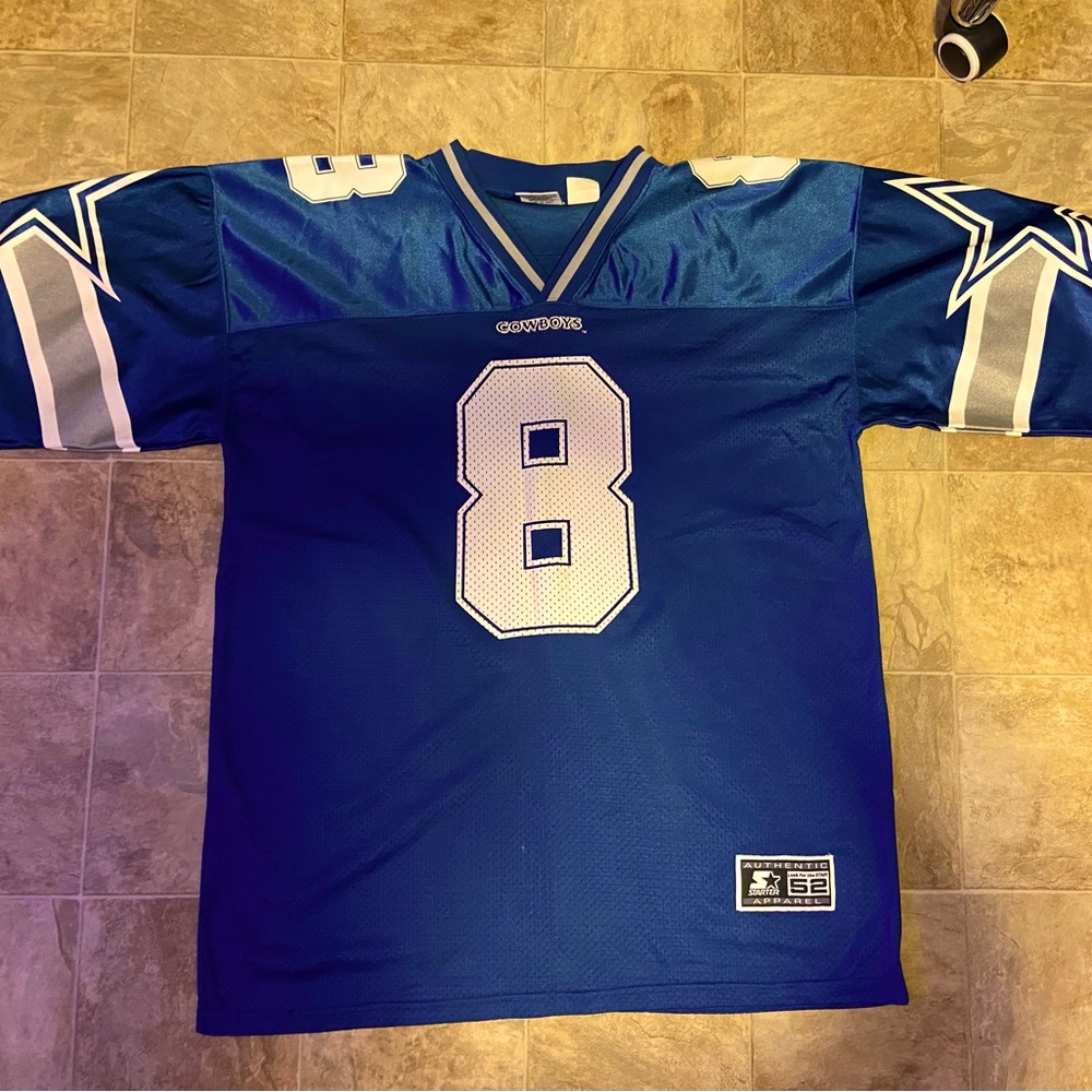Troy Aikman football jersey: